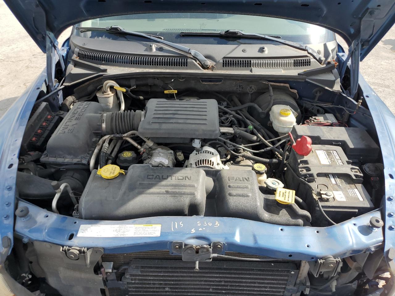 2003 Dodge Dakota Quad Slt VIN: 1D7HG48N03S210327 Lot: 68267015