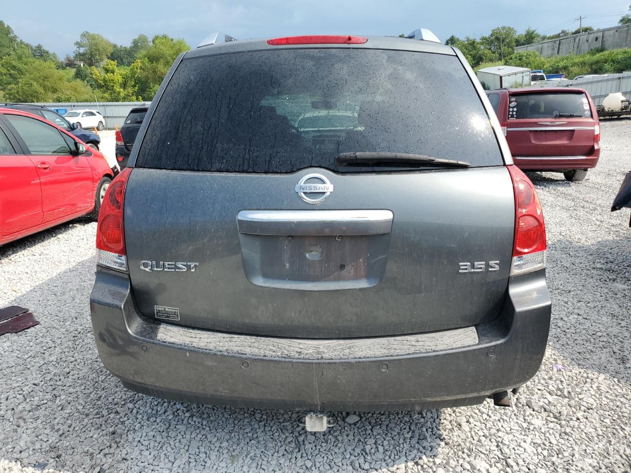 2008 Nissan Quest S VIN: 5N1BV28U68N106587 Lot: 68631245