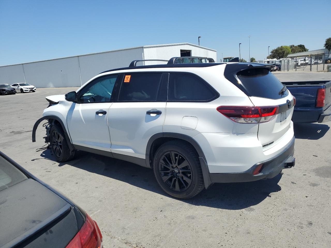 2019 Toyota Highlander Se white null gas 5TDJZRFH9KS978427 photo #3