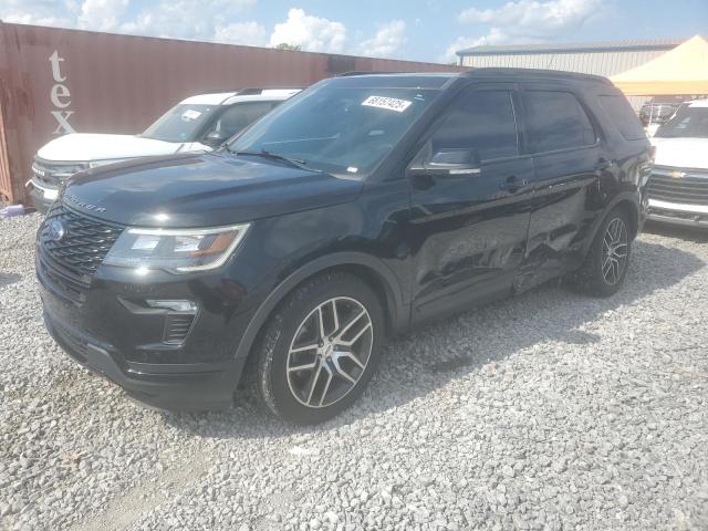  FORD EXPLORER 2018 Черный