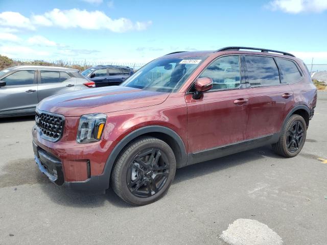  KIA TELLURIDE 2024 Бордовый