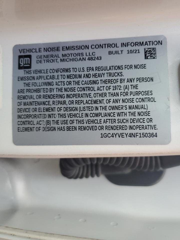 2022 Chevrolet Silverado K3500 High Country VIN: 1GC4YVEY4NF150364 Lot: 69453445