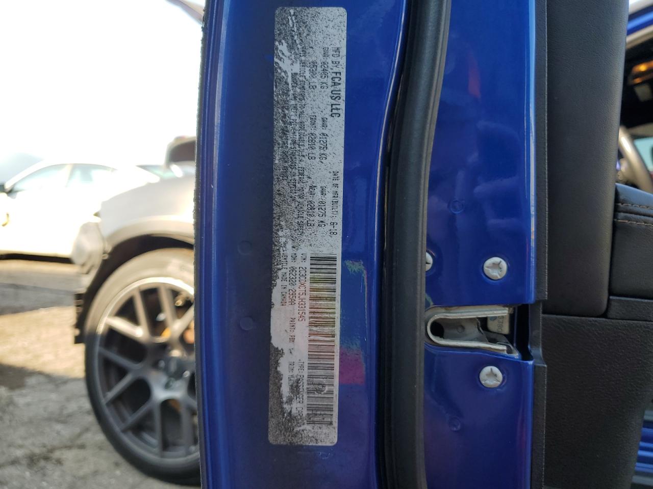 2018 Dodge Charger R/T VIN: 2C3CDXCT5JH331545 Lot: 67827975