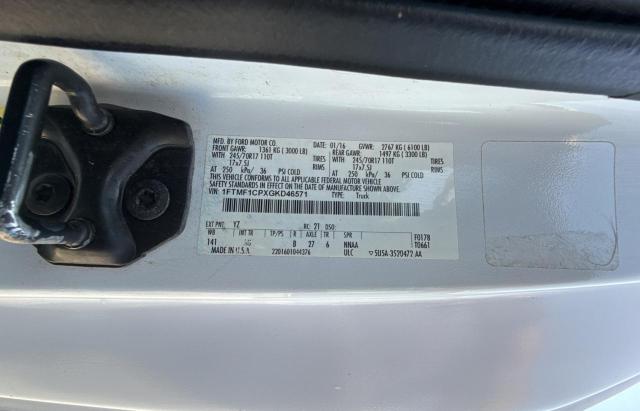 2016 FORD F150   