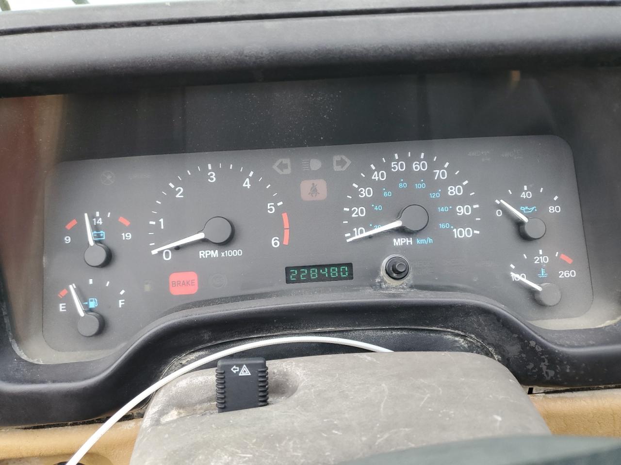 1998 Jeep Wrangler / Tj Se VIN: 1J4FY29P1WP763752 Lot: 70510885