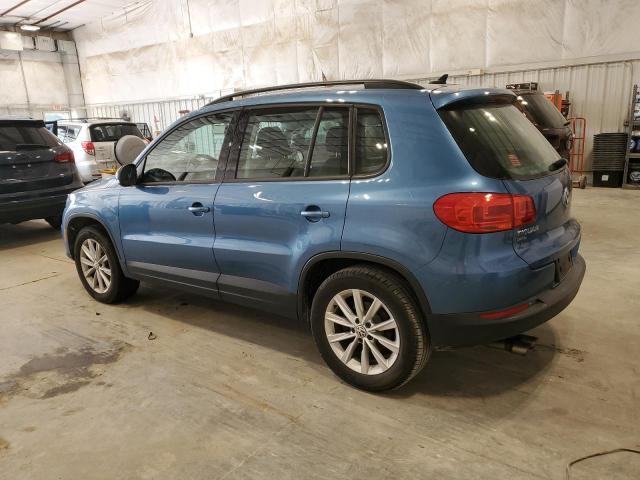  VOLKSWAGEN TIGUAN 2017 Blue