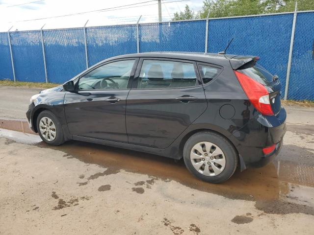 Hatchbacks HYUNDAI ACCENT 2017 Black