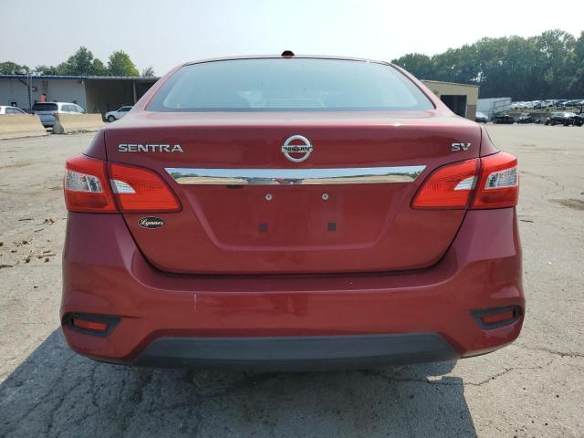  NISSAN SENTRA 2016 Red