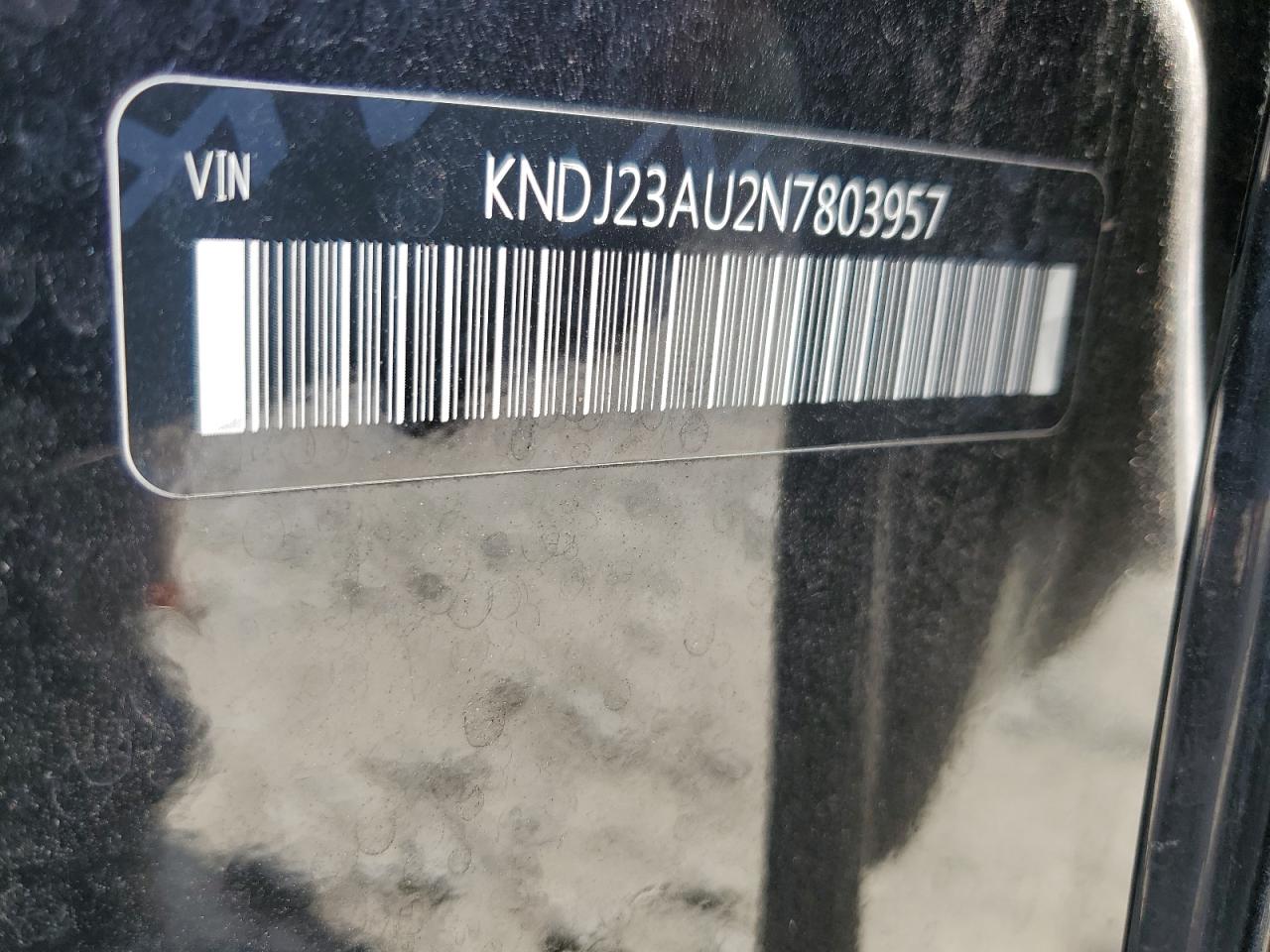 2022 Kia Soul Lx VIN: KNDJ23AU2N7803957 Lot: 68633915