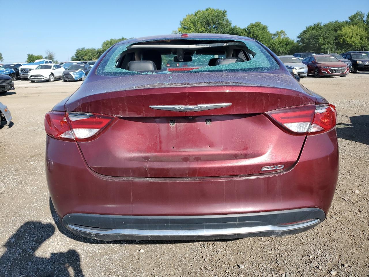2015 Chrysler 200 Limited VIN: 1C3CCCABXFN535214 Lot: 69312435