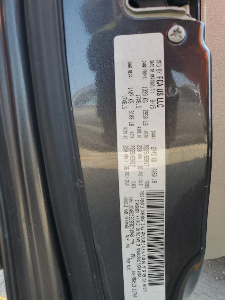 2015 Chrysler Town & Country Touring VIN: 2C4RC1BG9FR751949 Lot: 67972895