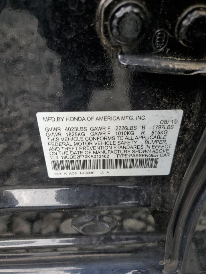 2019 Acura Ilx Premium VIN: 19UDE2F70KA013462 Lot: 67193345