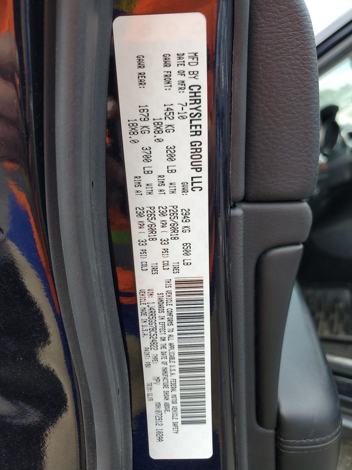 2011 Jeep Grand Cherokee Limited VIN: 1J4RR5GG7BC524822 Lot: 70234025