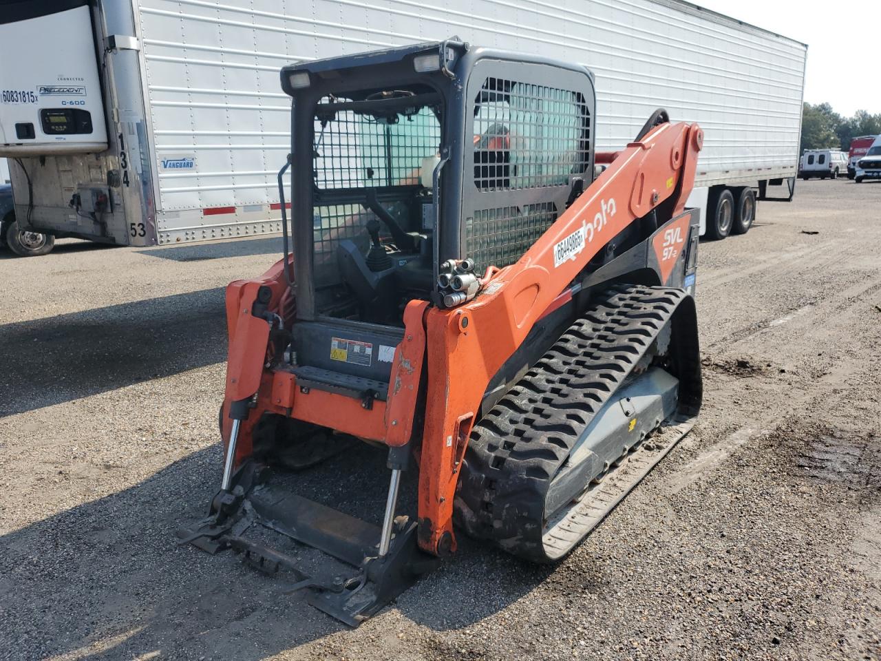 2025 Kubota Svl97-2 Tracked Skid Steer Loader orange null null KBCZ064CKR1L90144 photo #3