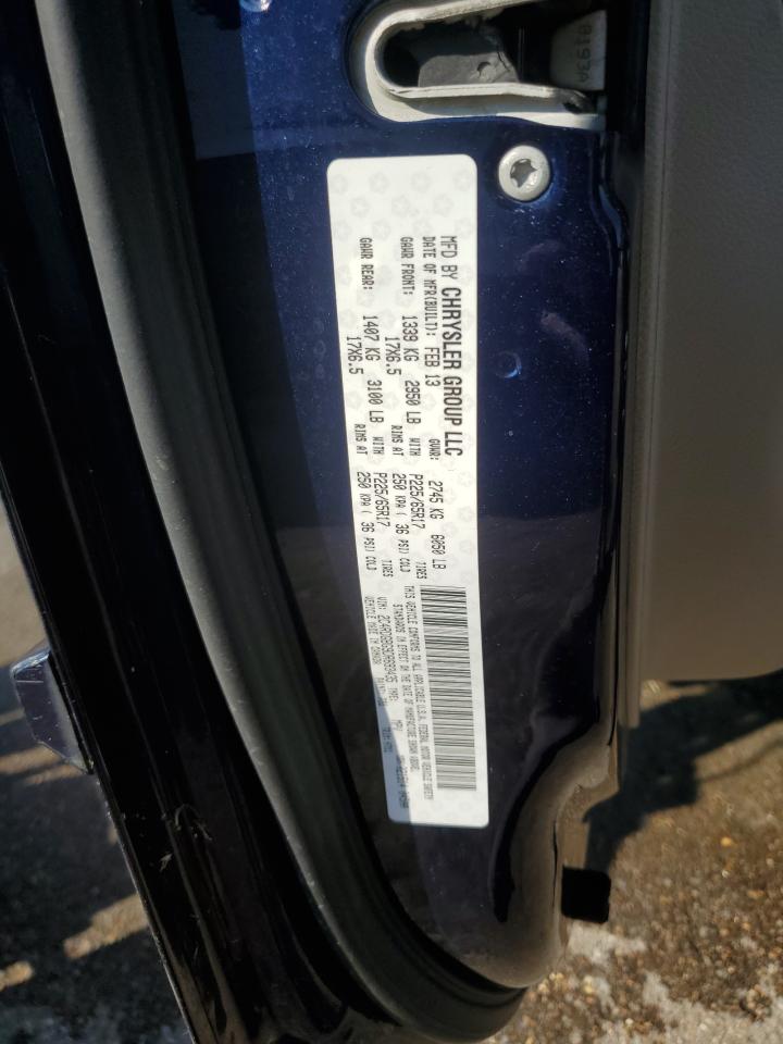 2013 Dodge Grand Caravan Se VIN: 2C4RDGBG9DR693435 Lot: 68273465