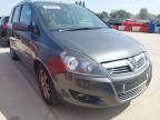 2012 VAUXHALL ZAFIRA DESIGN for sale at Copart SANDY