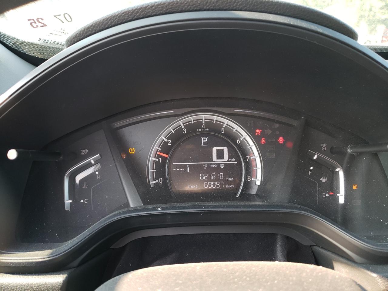 2019 Honda Cr-V Lx VIN: 2HKRW5H31KH411169 Lot: 69662125