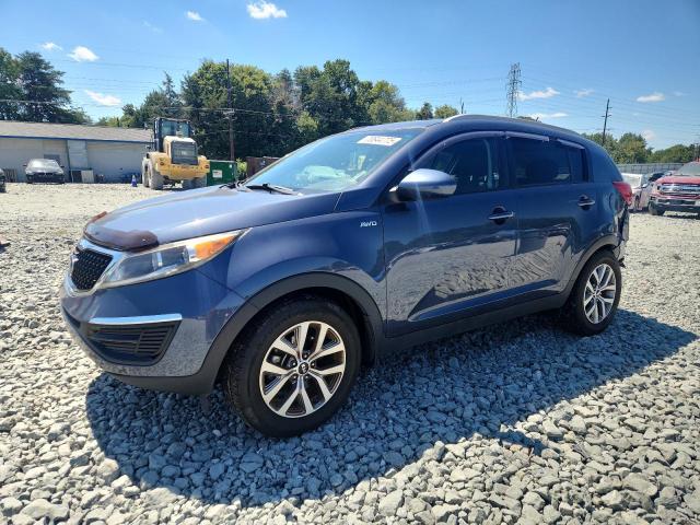  KIA SPORTAGE 2016 Синий