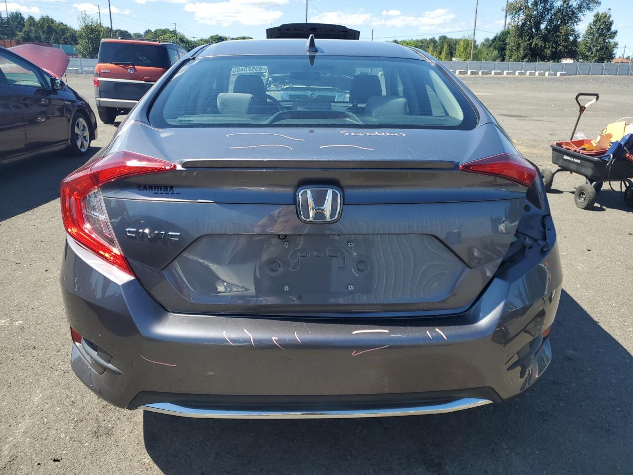 2019 Honda Civic Ex VIN: 19XFC1F30KE203358 Lot: 69520485