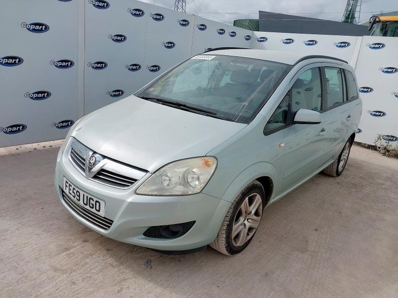 2009 VAUXHALL ZAFIRA EXCLUSIV 1.6I EXCLUSIV 5DR for sale at Copart BRISTOL