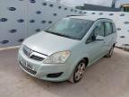2009 VAUXHALL ZAFIRA EXCLUSIV 1.6I EXCLUSIV 5DR for sale at Copart BRISTOL