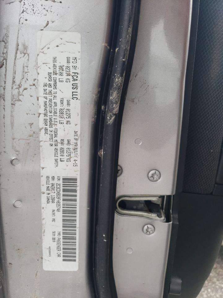 2015 Dodge Charger Se VIN: 2C3CDXBG9FH835740 Lot: 67657375