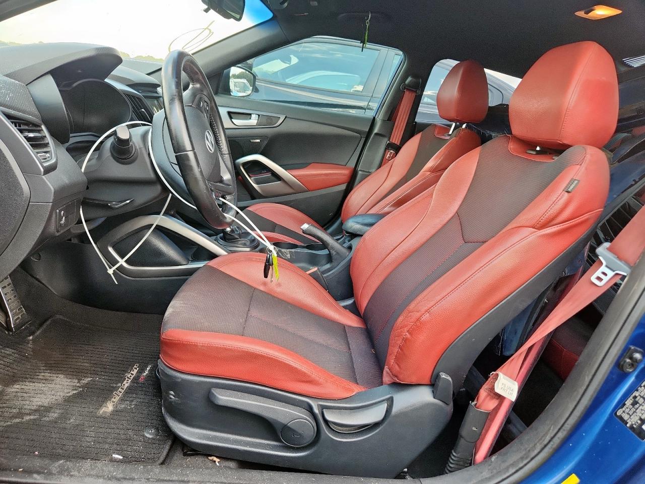 2016 Hyundai Veloster Turbo VIN: KMHTC6AE7GU269497 Lot: 69617475