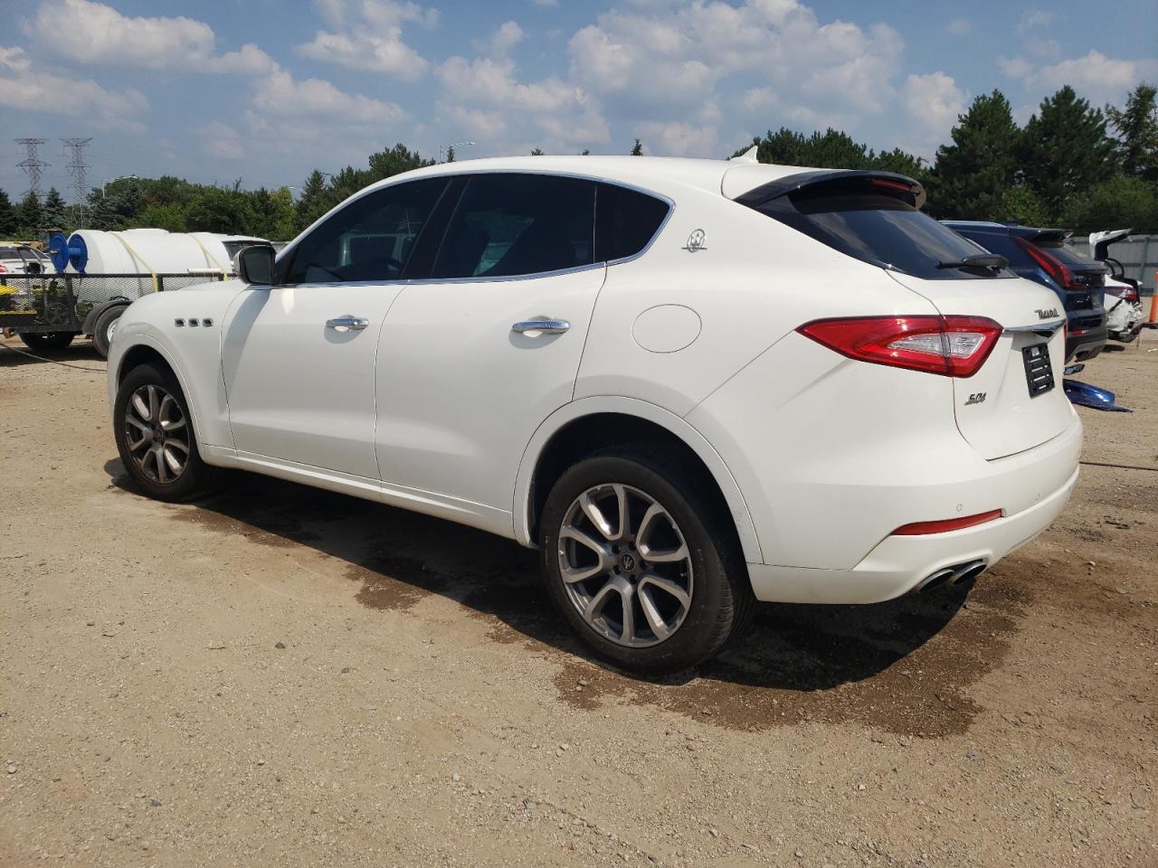 2020 Maserati Levante S white null gas ZN661YUA2LX344822 photo #3