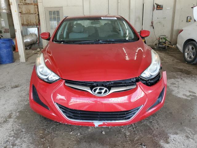 HYUNDAI ELANTRA 2016 Czerwony