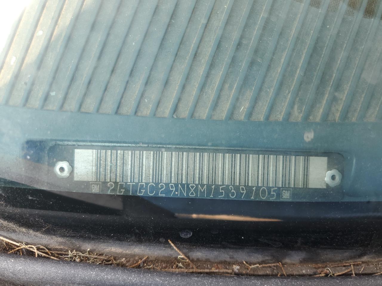 2GTGC29N8M1539105 1991 GMC Sierra C2500