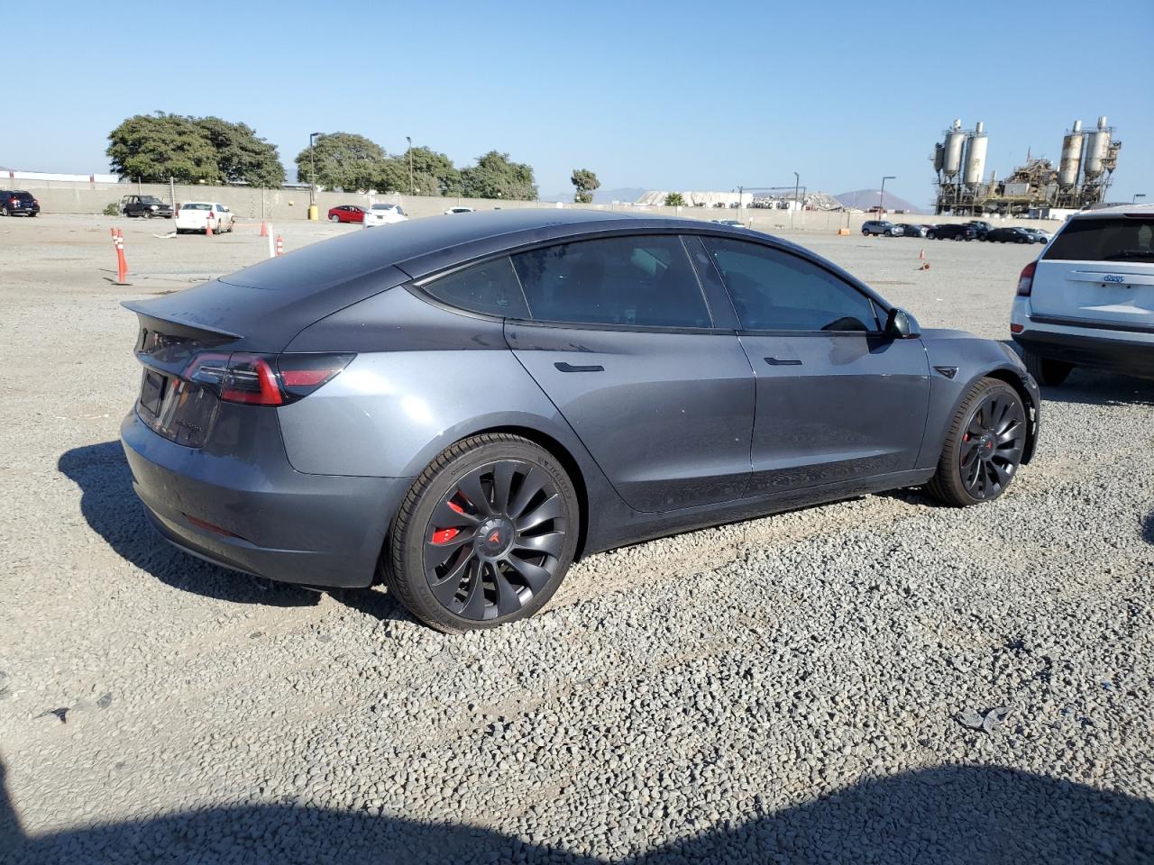 2023 Tesla Model 3 grey null electric 5YJ3E1EC3PF578273 photo #4