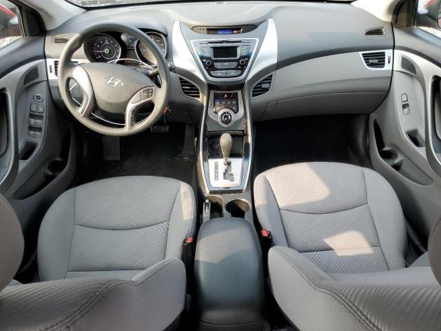  HYUNDAI ELANTRA 2013 Czerwony