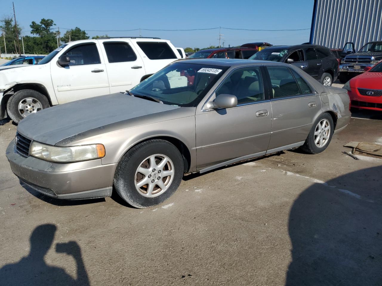 2000 CADILLAC SEVILLE TAN VIN: 1G6KS54Y4YU144724