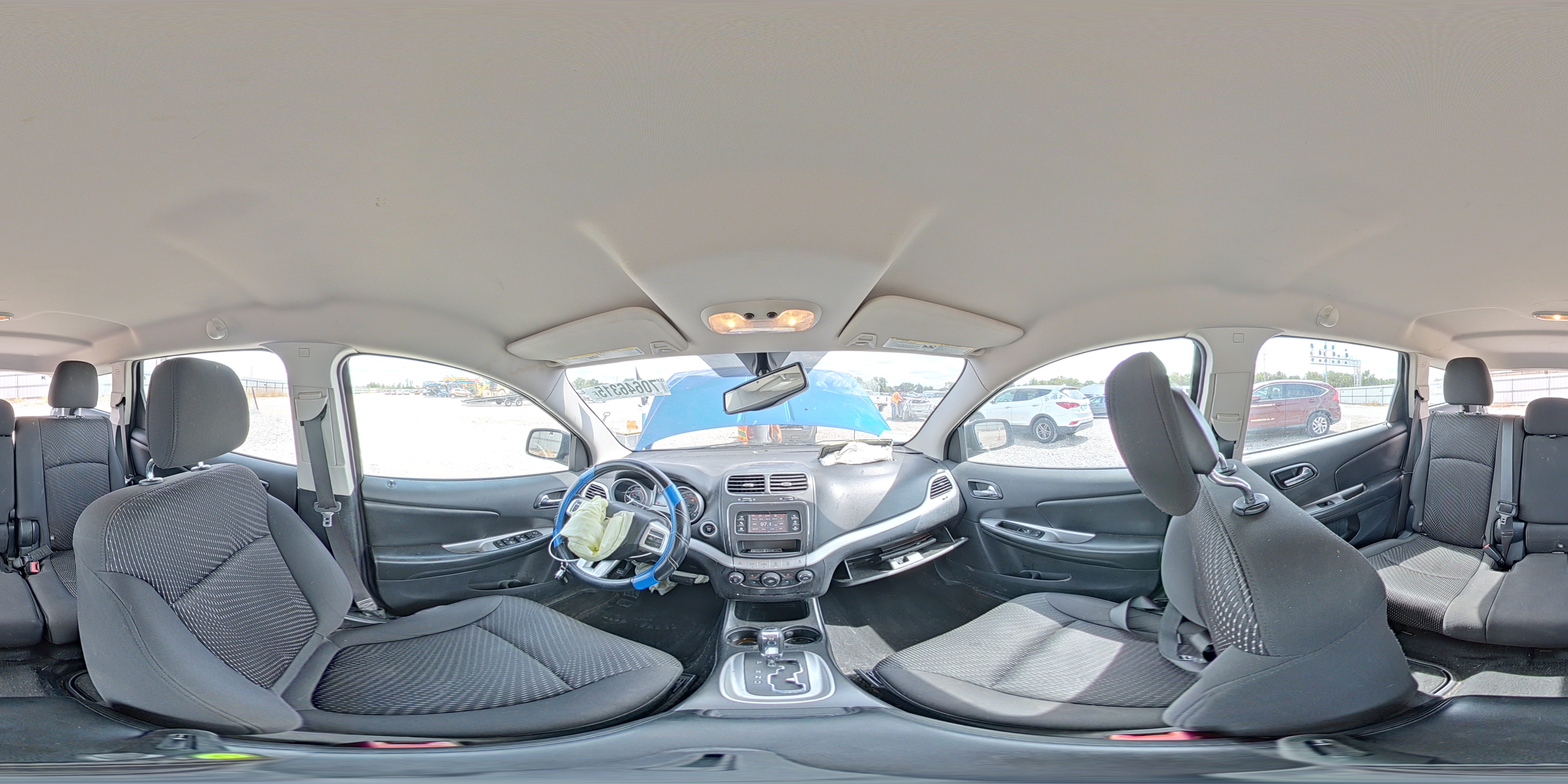 2015 Dodge Journey Se VIN: 3C4PDCABXFT587565 Lot: 70646315