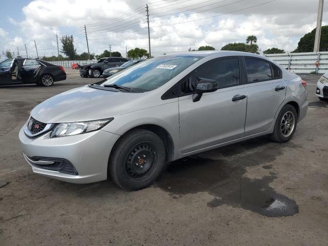 Sedans HONDA CIVIC 2013 Srebrny