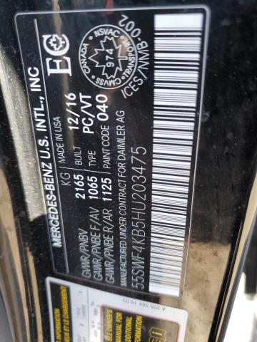 2017 MERCEDES-BENZ C 300 4MATIC  