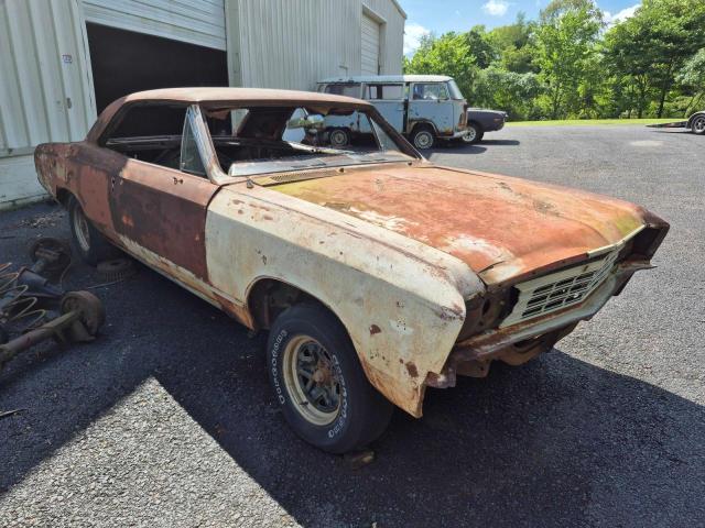 1967 CHEVROLET CHEVELLE   for sale at Copart TN - NASHVILLE