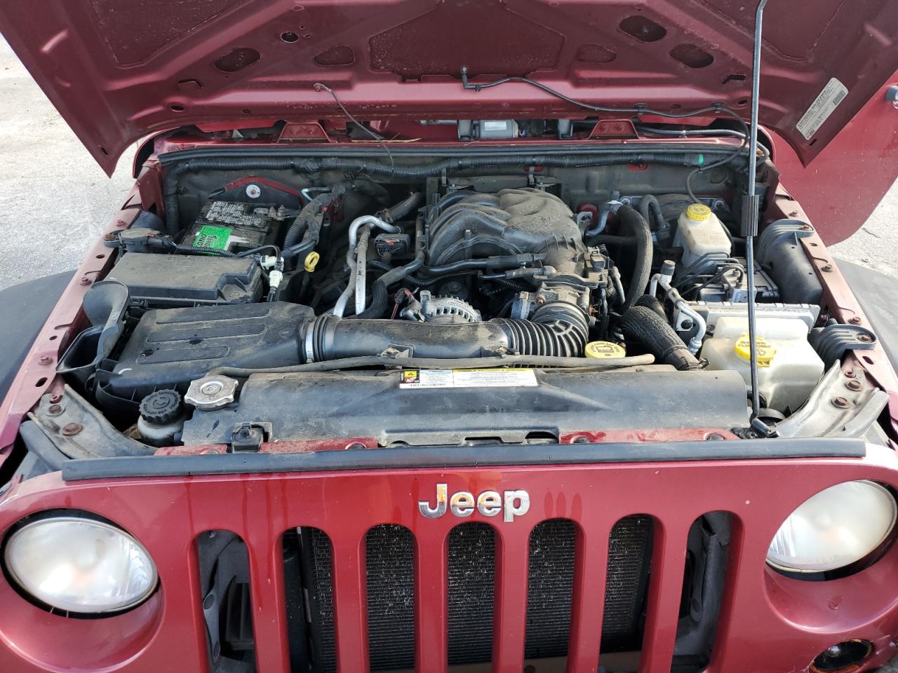 2012 Jeep Wrangler Unlimited Sport VIN: 1C4BJWDG1CL167843 Lot: 68647405