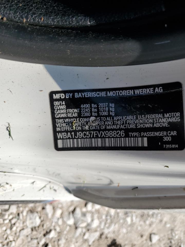 2015 BMW M235Xi VIN: WBA1J9C57FVX98826 Lot: 69035075