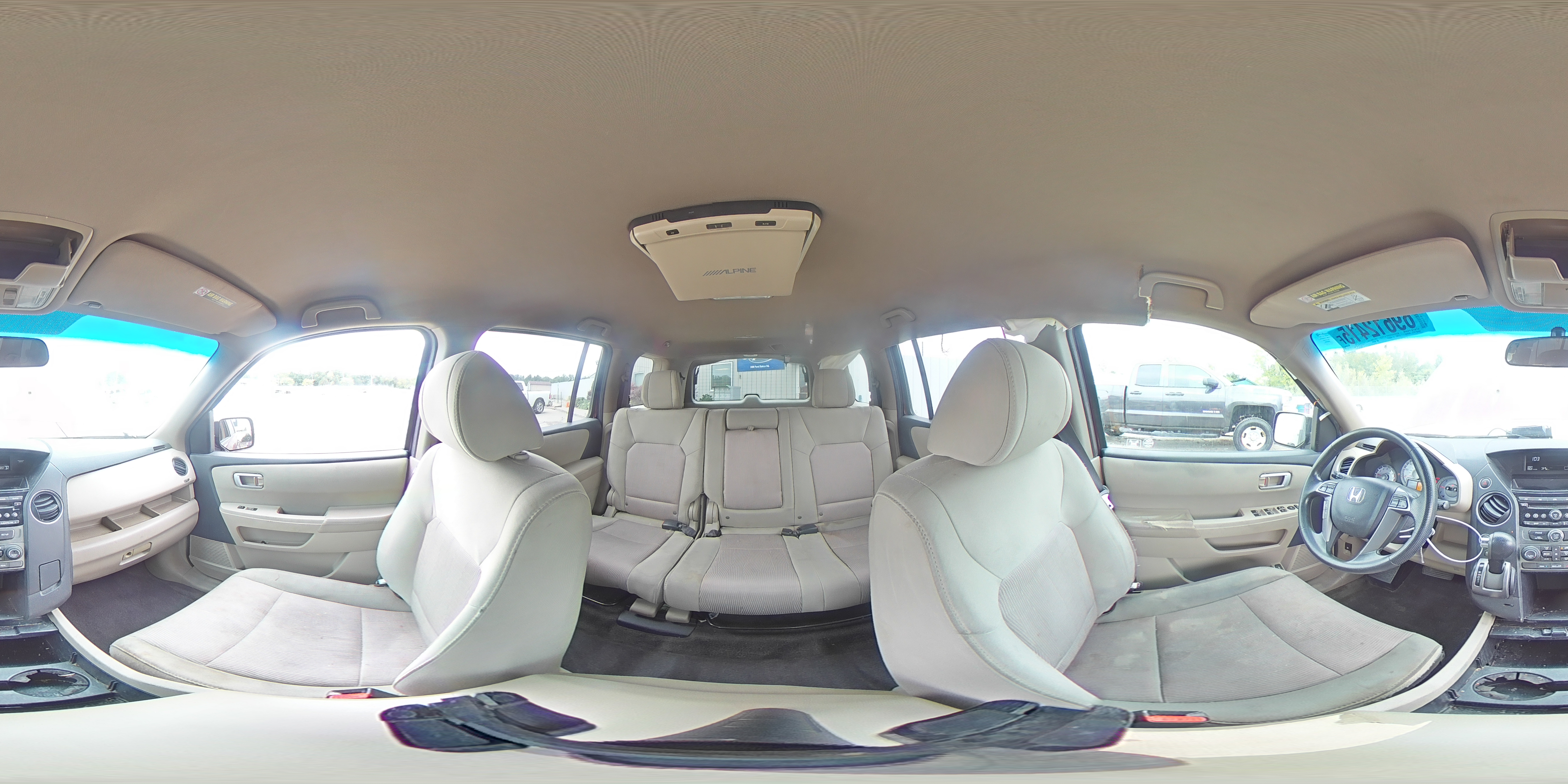 2012 Honda Pilot Ex VIN: 5FNYF4H47CB027217 Lot: 69612415