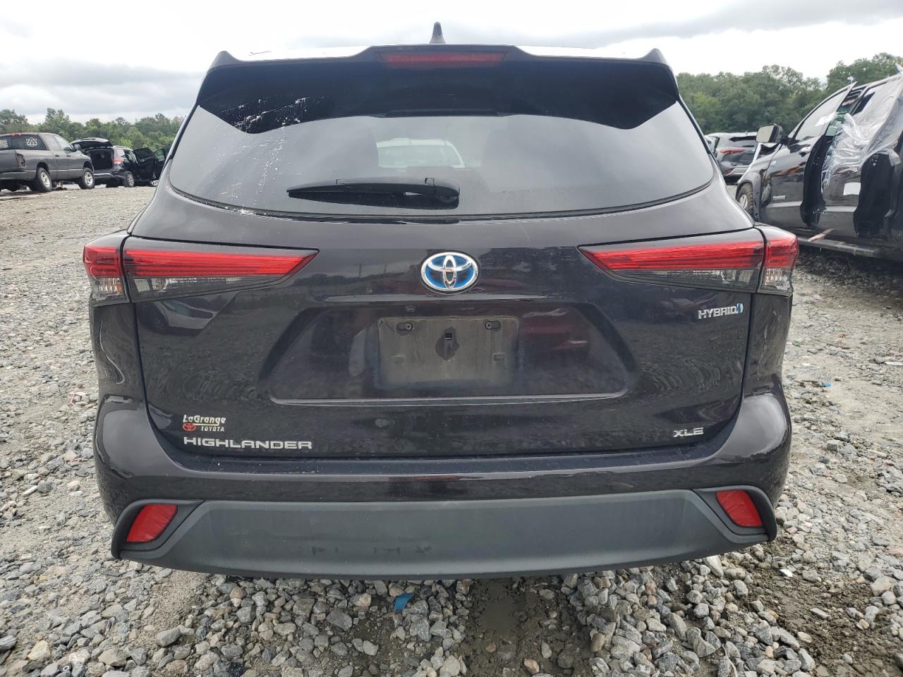 2021 Toyota Highlander Hybrid Xle VIN: 5TDGARAH9MS012316 Lot: 69866235