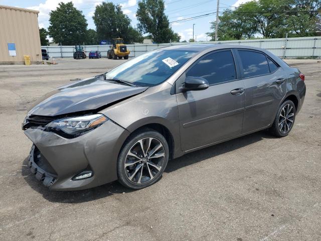  TOYOTA COROLLA 2018 Szary