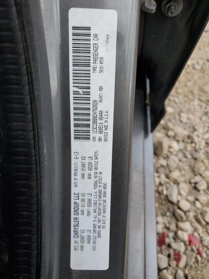 2013 Chrysler 200 Touring VIN: 1C3CCBBB8DN762620 Lot: 68827495