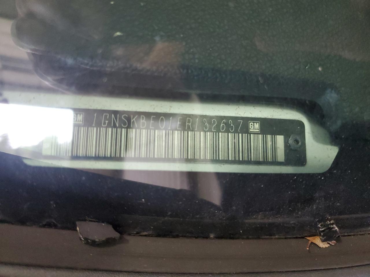 2014 Chevrolet Tahoe K1500 Lt VIN: 1GNSKBE01ER132637 Lot: 67287575