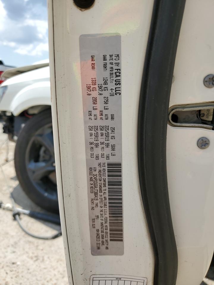 2018 Dodge Journey Crossroad VIN: 3C4PDDGG0JT386419 Lot: 68591795