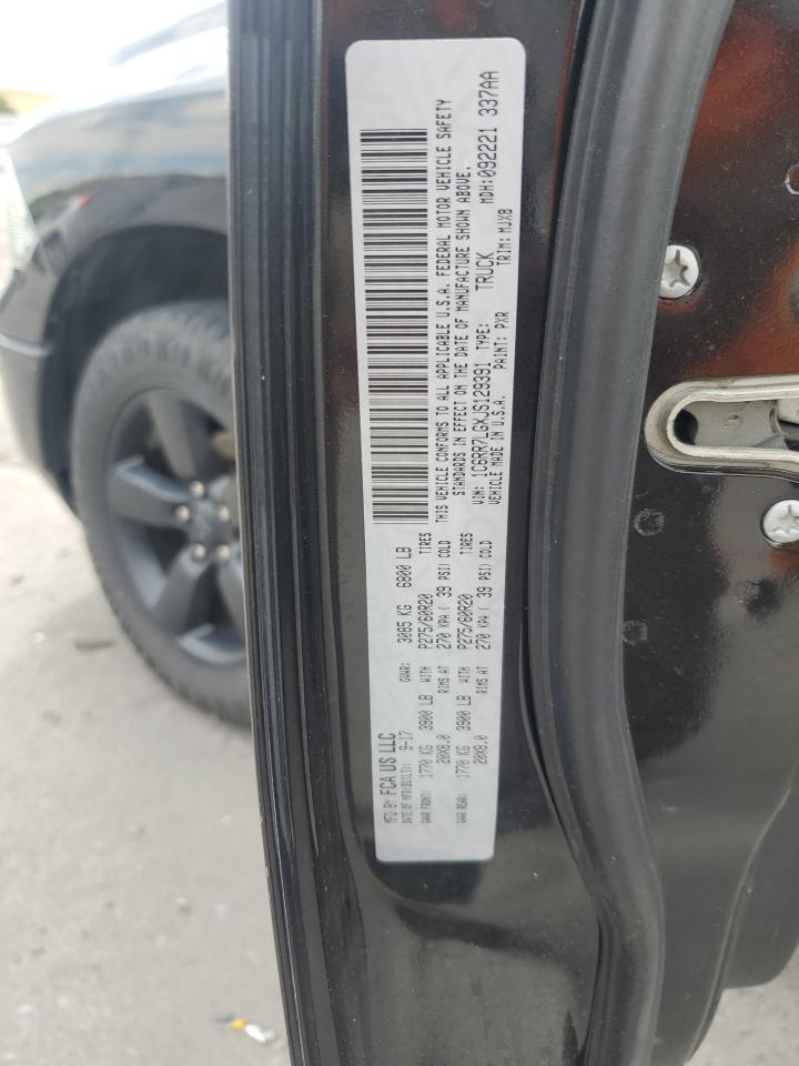 1C6RR7LGXJS129391 2018 Ram 1500 Slt