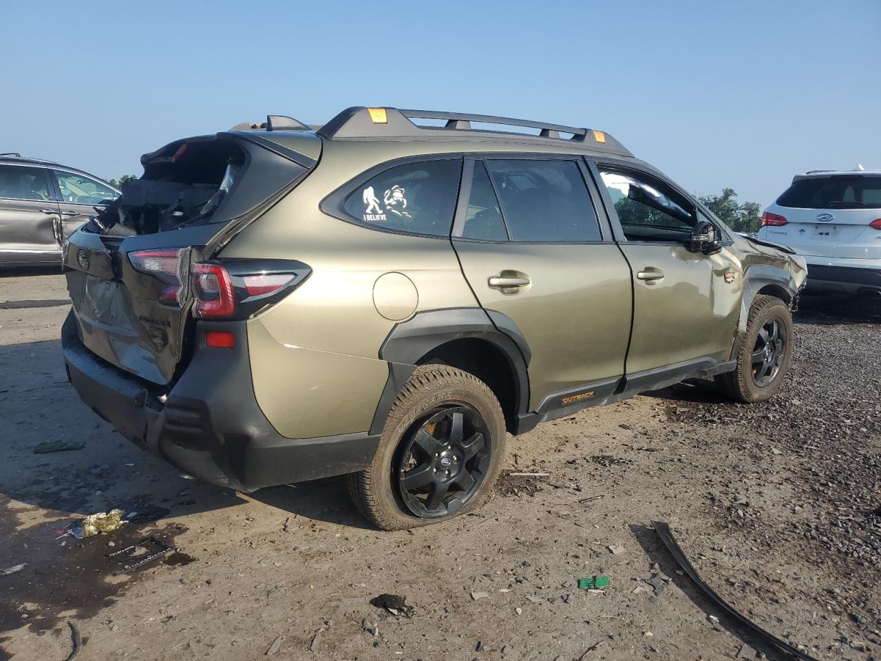 2022 Subaru Outback Wilderness green null gas 4S4BTGUD2N3281497 photo #4