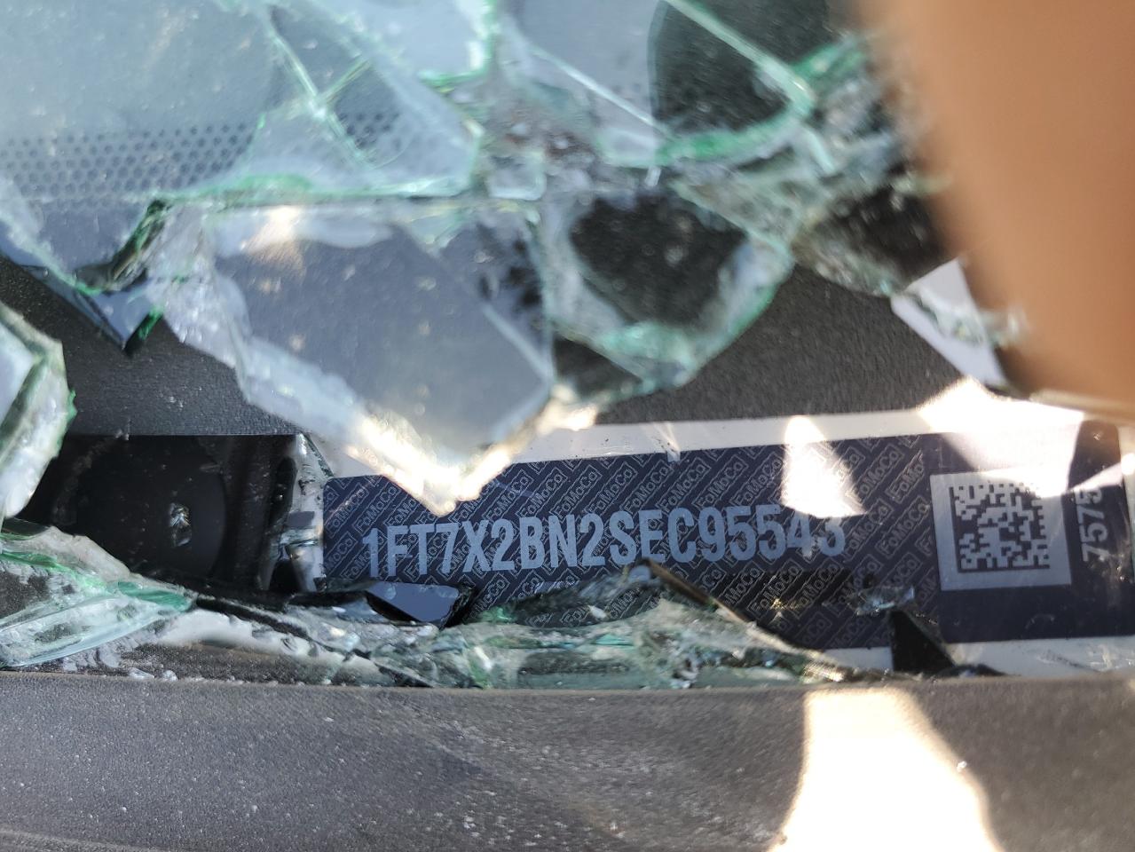 2025 Ford F250 Super Duty VIN: 1FT7X2BN2SEC95543 Lot: 67284945