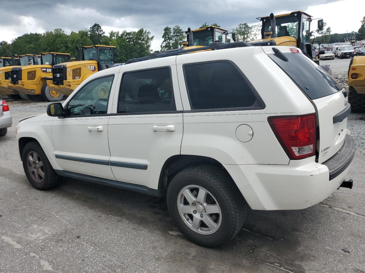 2008 Jeep Grand Cherokee Laredo white null gas 1J8GS48K78C196706 photo #3