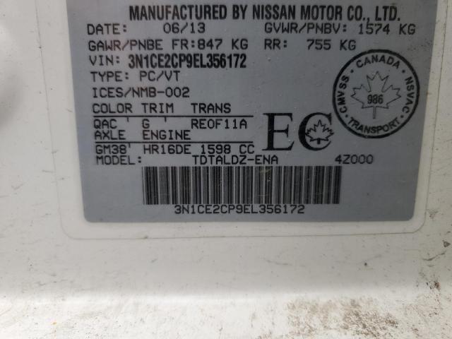 2014 NISSAN VERSA NOTE S  